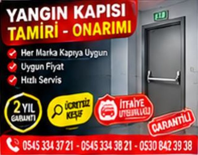 Kadıköy Yangın Kapısı Fitil Değişimi: Yıpranan Fitiller İçin Bakım ve Onarım